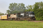 NS 6740 and BNSF 9647